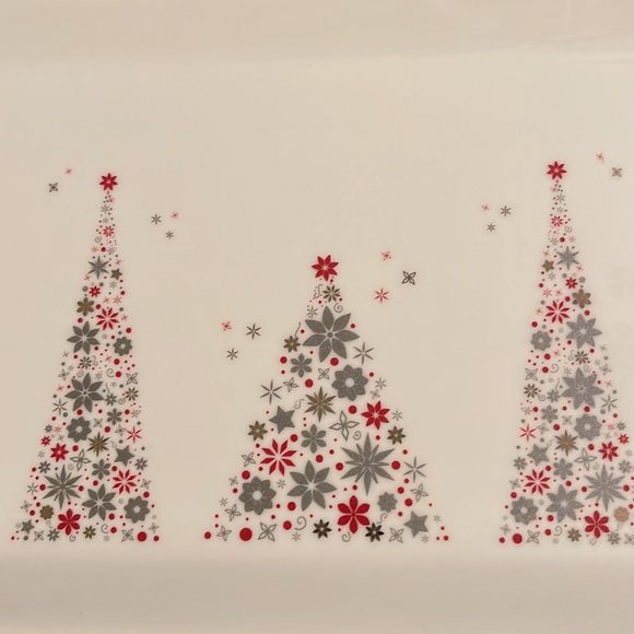 Food Network Holiday serving rectangle serving platter/tray. NWT - Picture 2 of 6